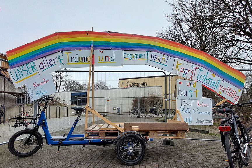 Heiners Fahrrad der Vielfalt und Toleranz Heiners Fahrrad der Vielfalt und Toleranz